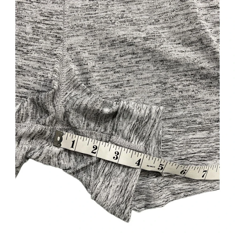90 Degree Women's Soft Comfy Lounge Shorts w/ Pockets Plus Size 1X Heather Gray